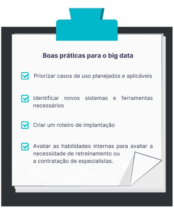 Para um big data efetivo, siga as boas práticas
