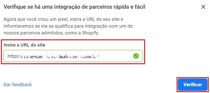 Verifique se há uma integração disponível em seu site
