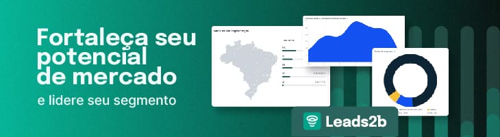 Fortaleça seu potencial de mercado e suas vendas diretas no B2B com Leads2b